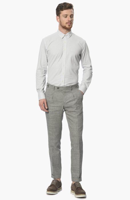 

NETWORK Shirt, Kahverengi beyaz