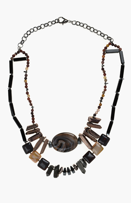 

NETWORK Necklace, Black