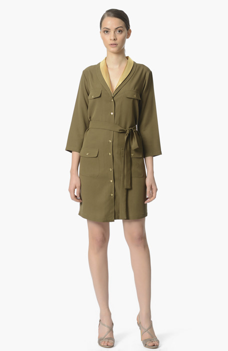 

NETWORK Casual Dress, Khaki