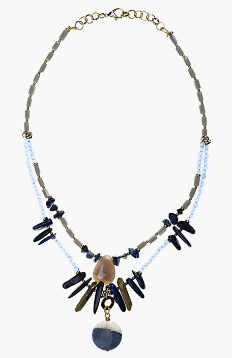 

NETWORK Necklace, Blue