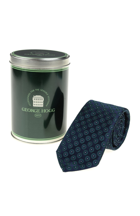 

GEORGE HOGG Tie & Bow Tie, Lacivert-yeгјвѕill hardal