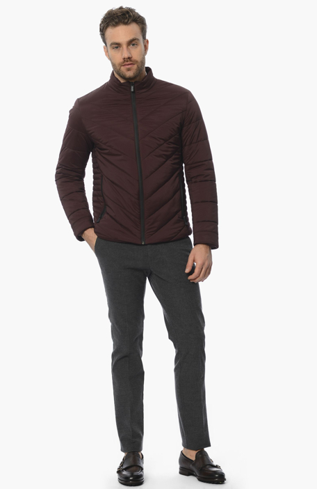 

NETWORK Coat, Claret red