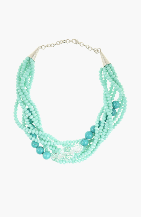 

NETWORK Necklace, Turquoise