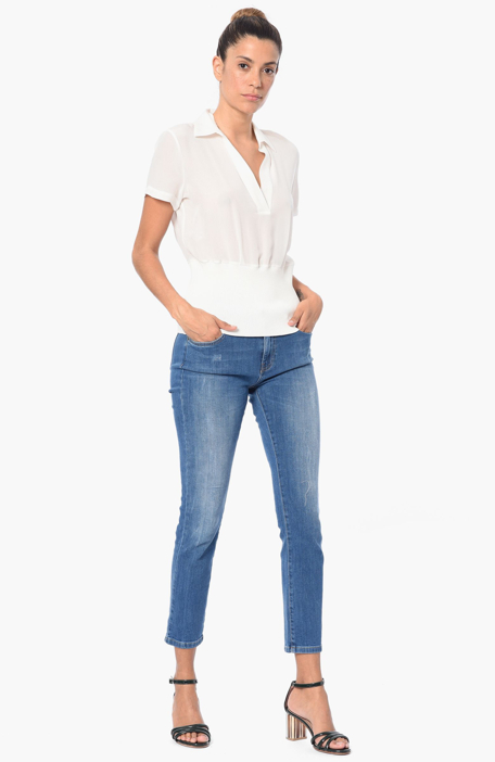 

NETWORK Blouse, Ecru