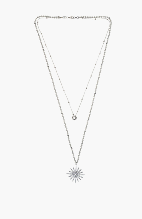 

NETWORK Necklace, Grey