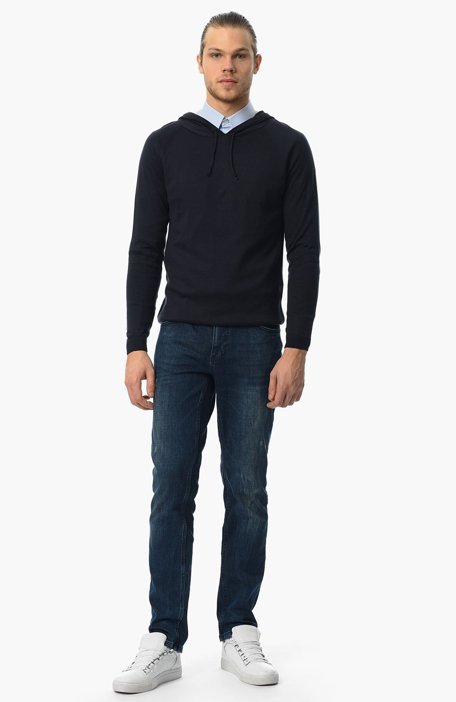 

NETWORK Trousers, Navy blue