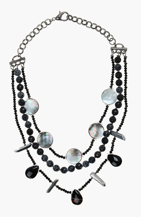

NETWORK Necklace, Black