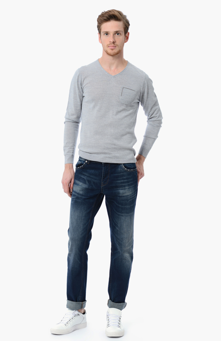 

NETWORK Trousers, Navy blue