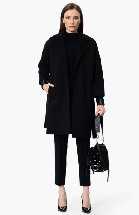 

NETWORK Overcoat, Black