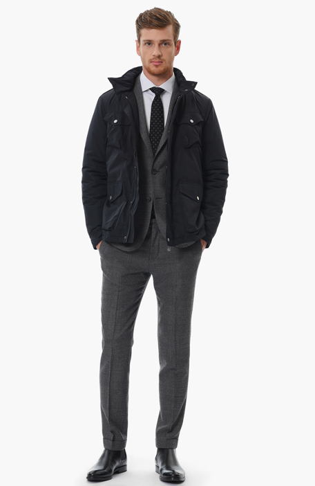 

NETWORK Coat, Navy blue