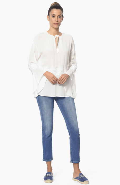 

NETWORK Blouse, White