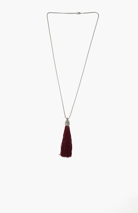 

NETWORK Necklace, Claret red