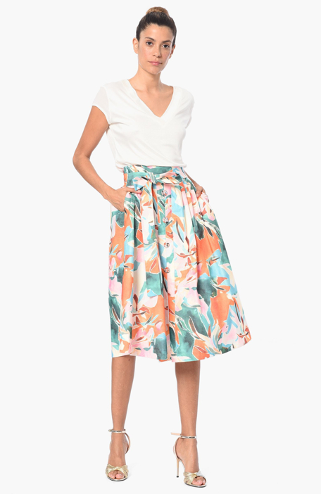 

NETWORK Skirt, Orange
