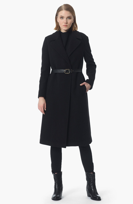 

NETWORK Overcoat, Black