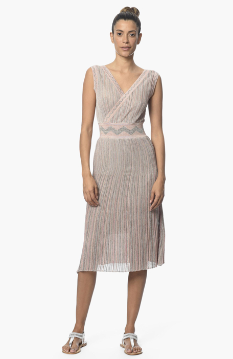 

NETWORK Casual Dress, Pudra rengi desen