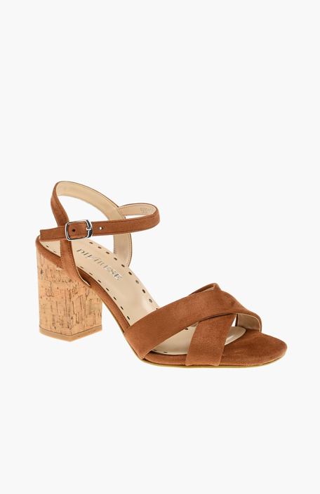 

DIVARESE Sandals, Tobacco