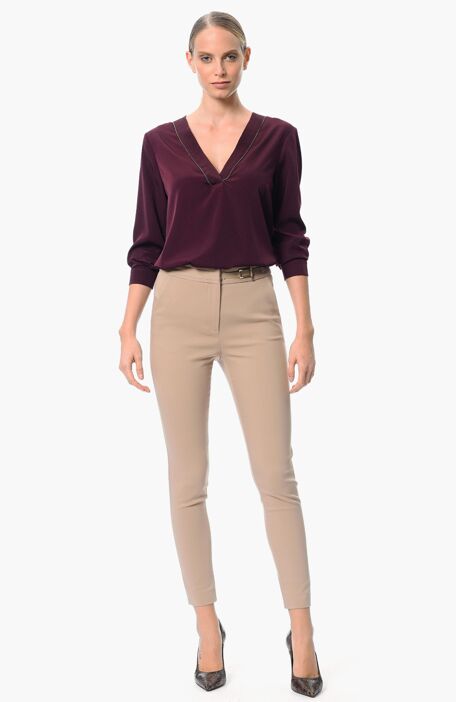 

NETWORK Blouse, Claret red