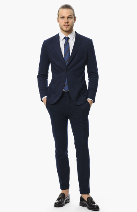 

NETWORK Trousers, Navy blue