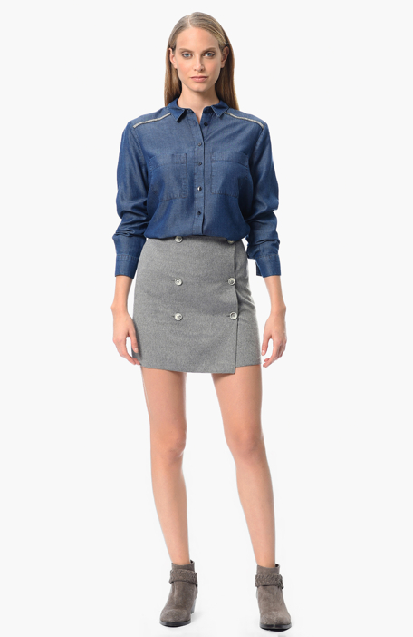 

NETWORK Skirt, Grey