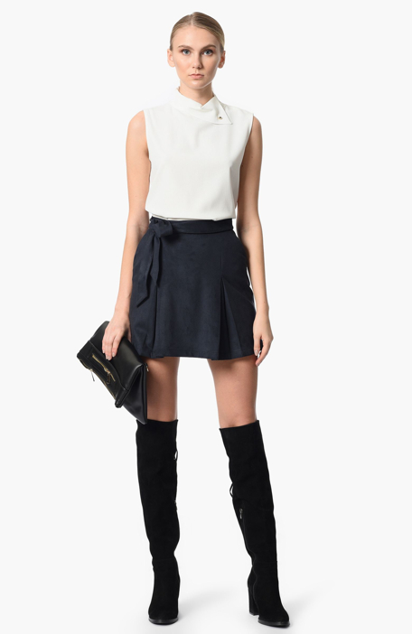 

NETWORK Skirt, Navy blue