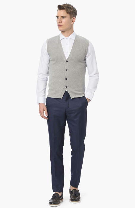 

GEORGE HOGG Jacket & Vest, Grey