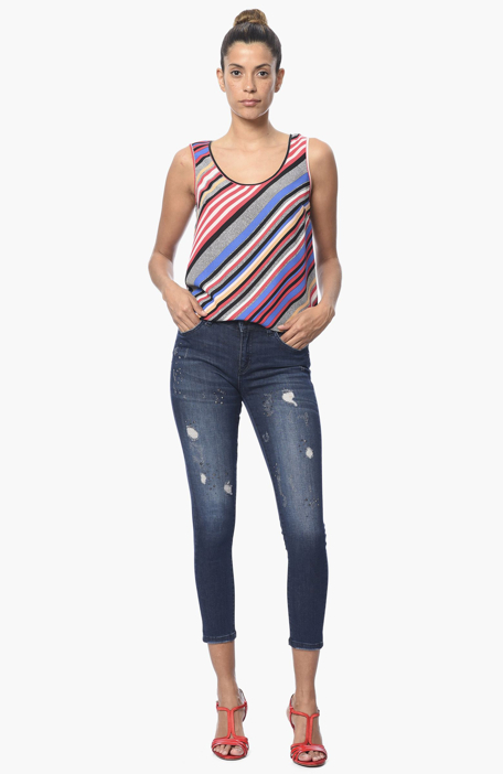 

NETWORK Blouse, Kгјвѕrmгјвѕzгјвѕ indigo mavi гјв‡izgili