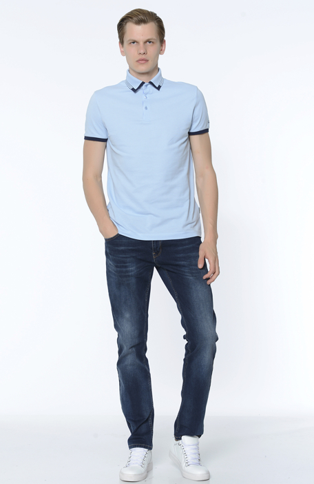 

GEORGE HOGG Trousers, Navy blue