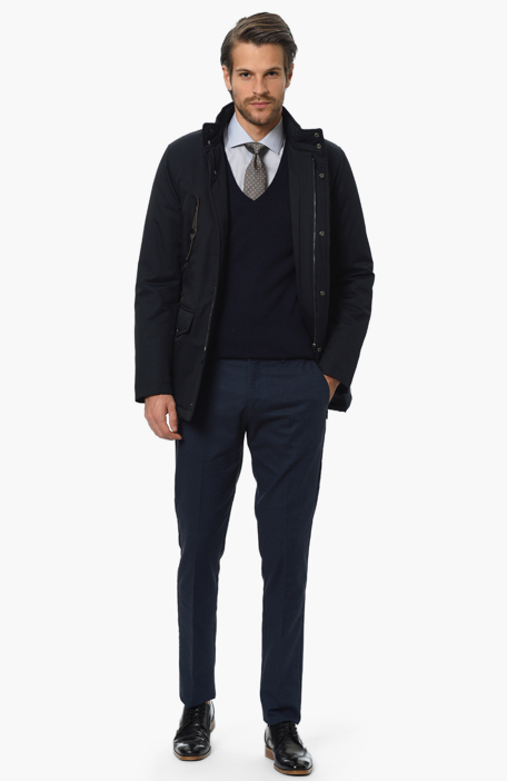 

NETWORK Coat, Navy blue