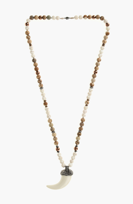 

NETWORK Necklace, Brown