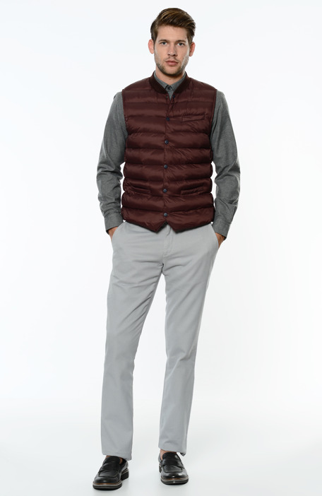 

GEORGE HOGG Jacket & Vest, Claret red