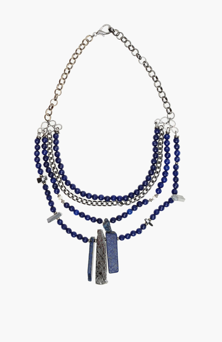 

NETWORK Necklace, Navy blue