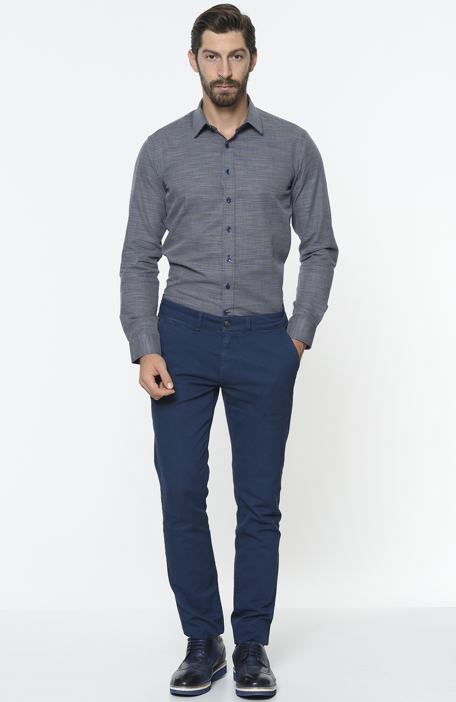 

GEORGE HOGG Shirt, Navy blue