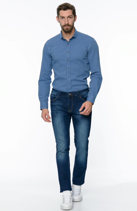 

GEORGE HOGG Shirt, Dark blue