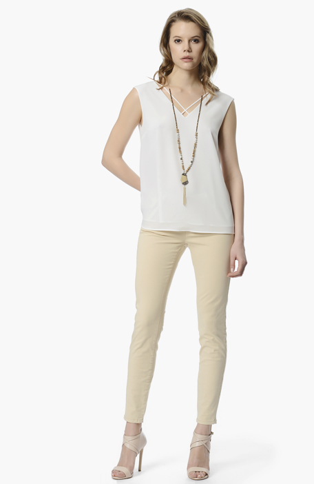 

NETWORK Blouse, Ecru