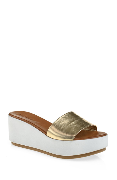 

DIVARESE Flip Flops & Slipper, Gold