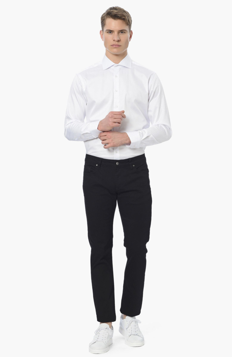 

GEORGE HOGG Trousers, Black