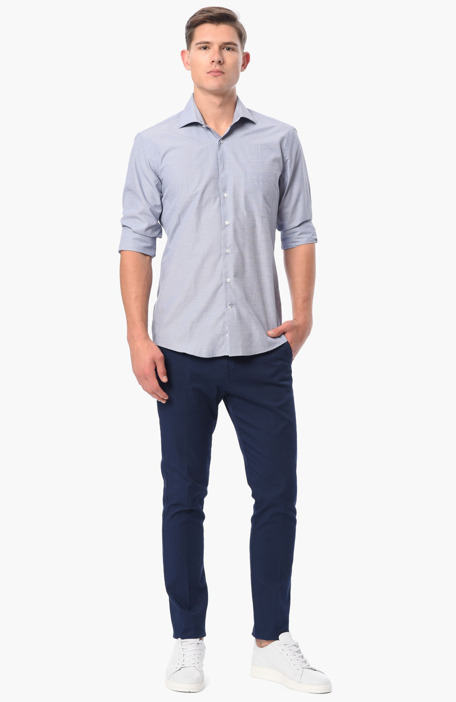 

GEORGE HOGG Shirt, Navy blue