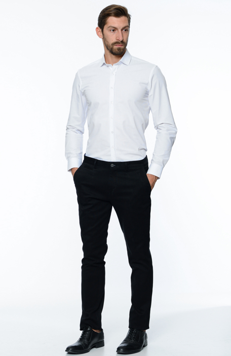 

GEORGE HOGG Trousers, Black