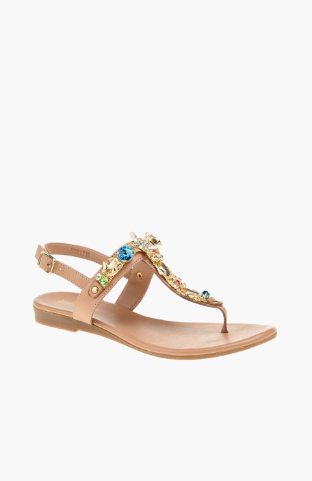 

DIVARESE Sandals, Tobacco