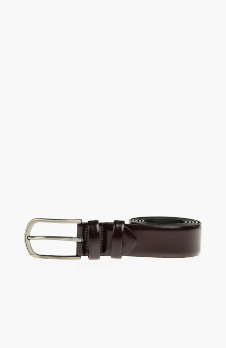 

GEORGE HOGG Belt, Claret red