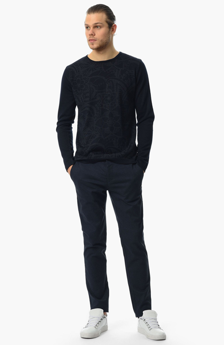 

NETWORK Trousers, Navy blue