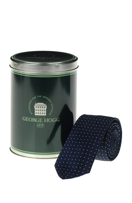 

GEORGE HOGG Tie & Bow Tie, Navy blue