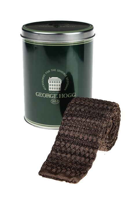 

GEORGE HOGG Tie & Bow Tie, Brown