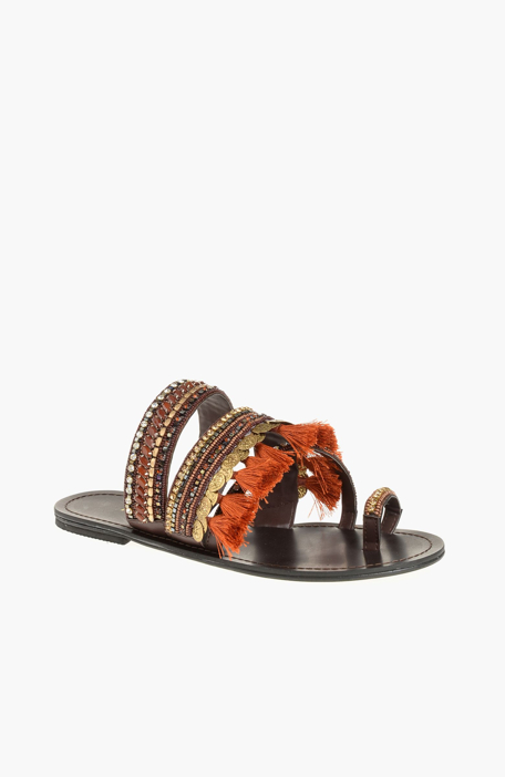 

DIVARESE Flip Flops & Slipper, Brown