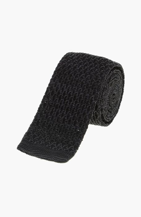

GEORGE HOGG Tie & Bow Tie, Black