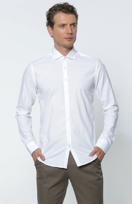 

GEORGE HOGG Shirt, White