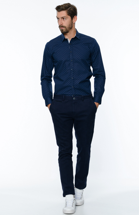

GEORGE HOGG Shirt, Navy blue