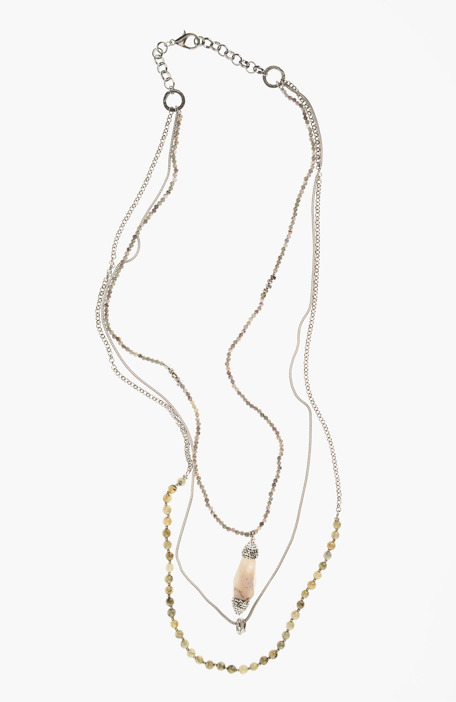 

NETWORK Necklace, Khaki