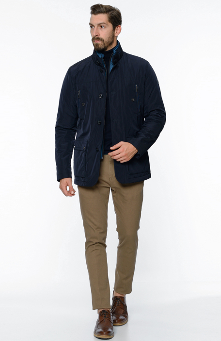 

GEORGE HOGG Coat, Navy blue