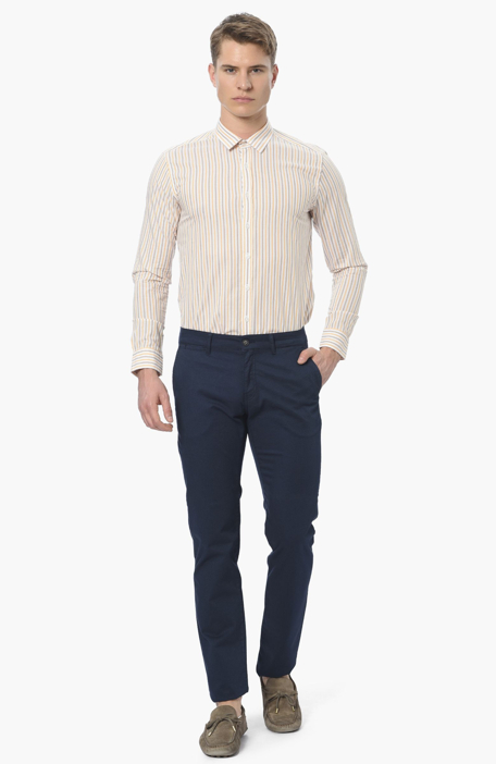 

GEORGE HOGG Trousers, Navy blue